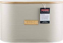 Typhoon Living Bread Bin Oatmeal Bread & Butter Storage The Cooks Kitchen Mandurah 