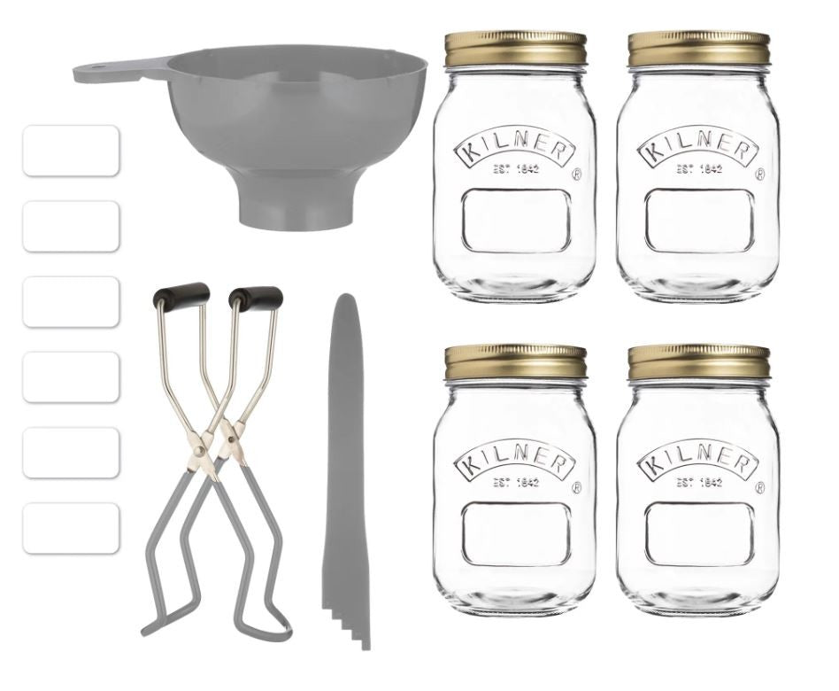 Kilner Preserving 8pce Starter Set