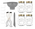 Kilner Preserving 8pce Starter Set