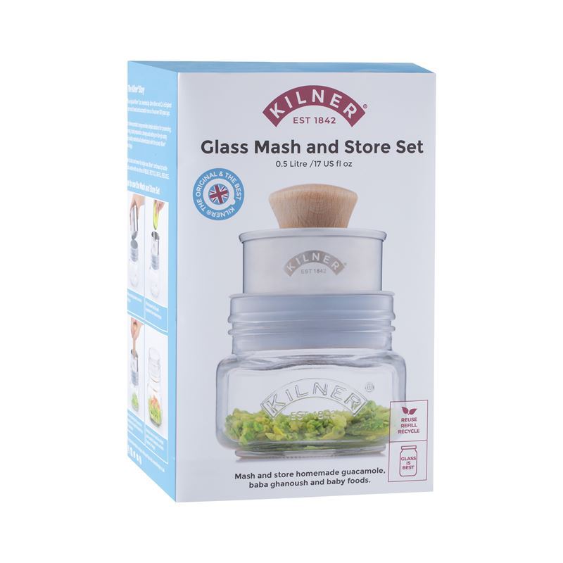 Kilner Mash And Store Set 500ml