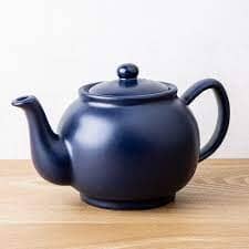 Price & Kensington Teapot 6 Cup Blue Ceramic Teapots The Cooks Kitchen 