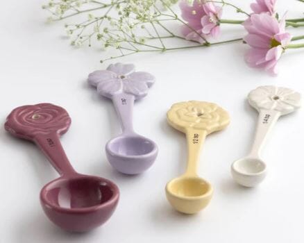 Mason Cash In The Meadow Measuring Spoons - Set Of 4 Bakeware Accessories The Cooks Kitchen 