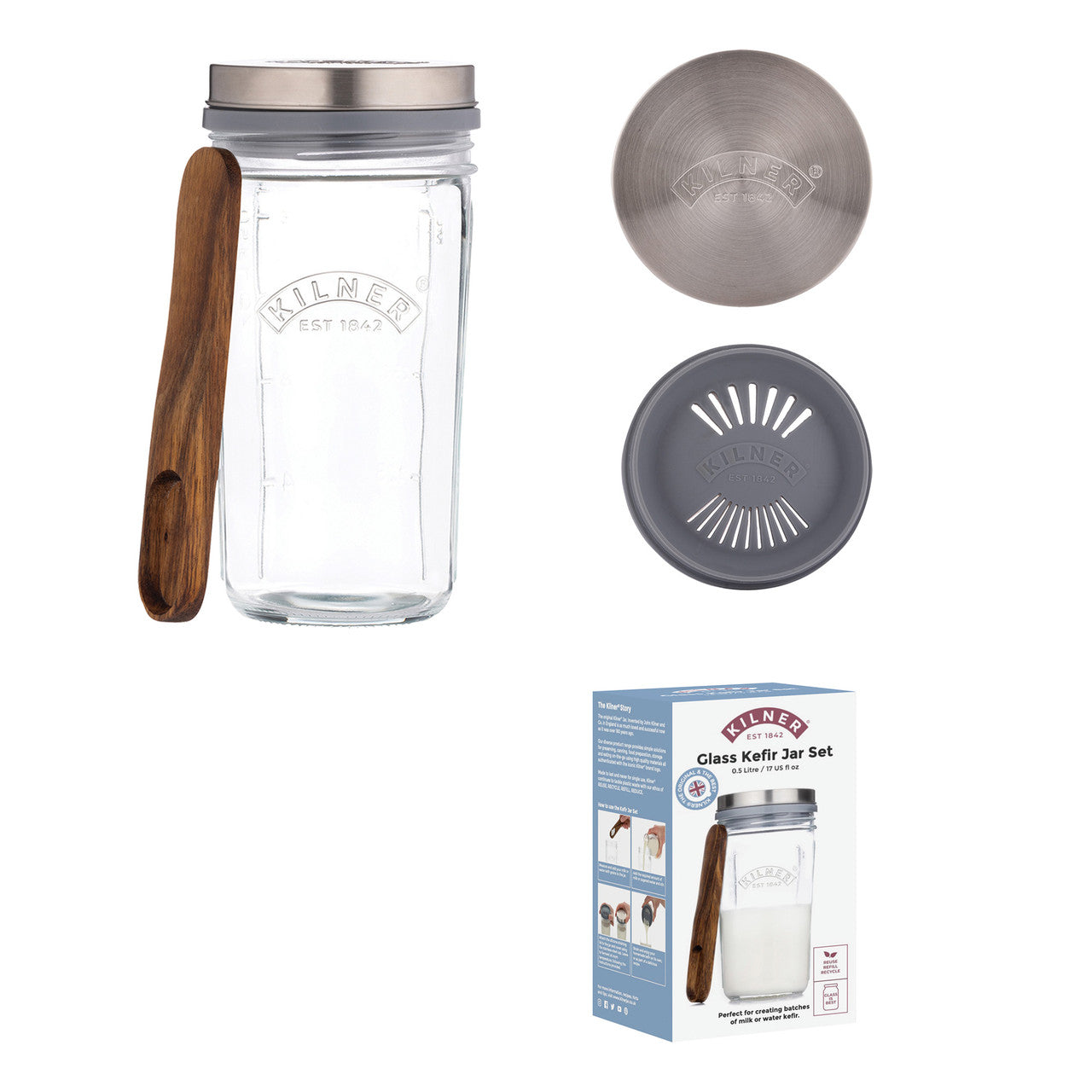 Kilner Kefir Set 500ml