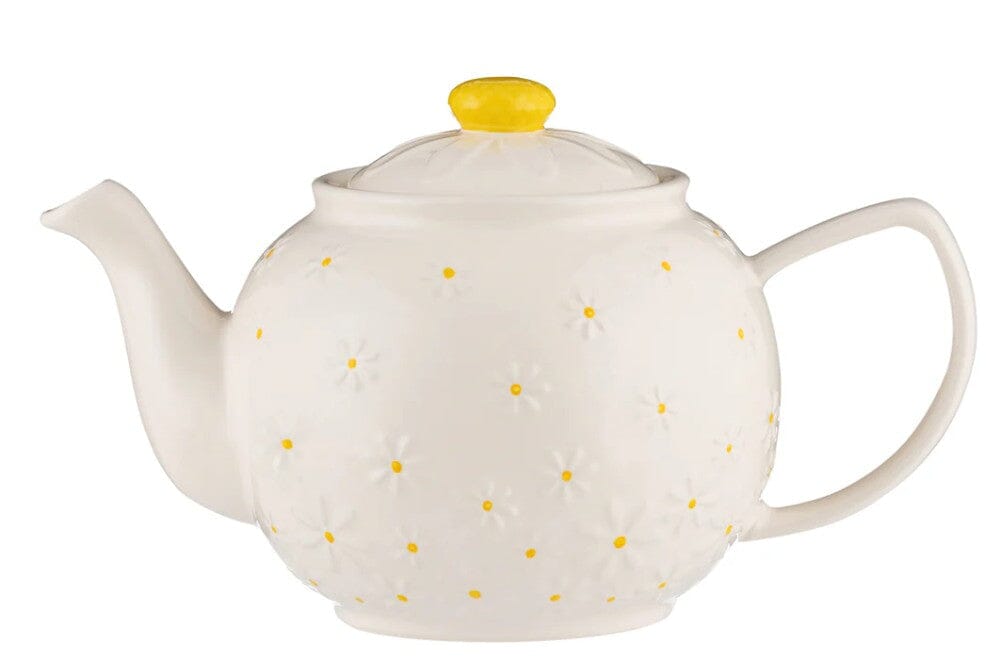 Price & Kensington Daisy 6 Cup Teapot 1.1l Ceramic Teapots The Cooks Kitchen 