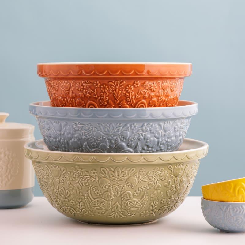 Mason Cash Home To Roost Mixing Bowl  Orange 24cm/2l