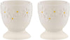 Price & Kensington Daisy Egg Cup Holder Set Of 2 Ceramic Hand Painted