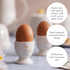 Price & Kensington Daisy Egg Cup Holder Set Of 2 Ceramic Hand Painted 