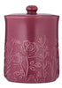 Mason Cash In The Meadow Storage Jar 1.85l 18x13cm - Burgundy