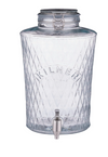 Kilner Diamond Drink Dispenser With Stainless Steel Tap 8l