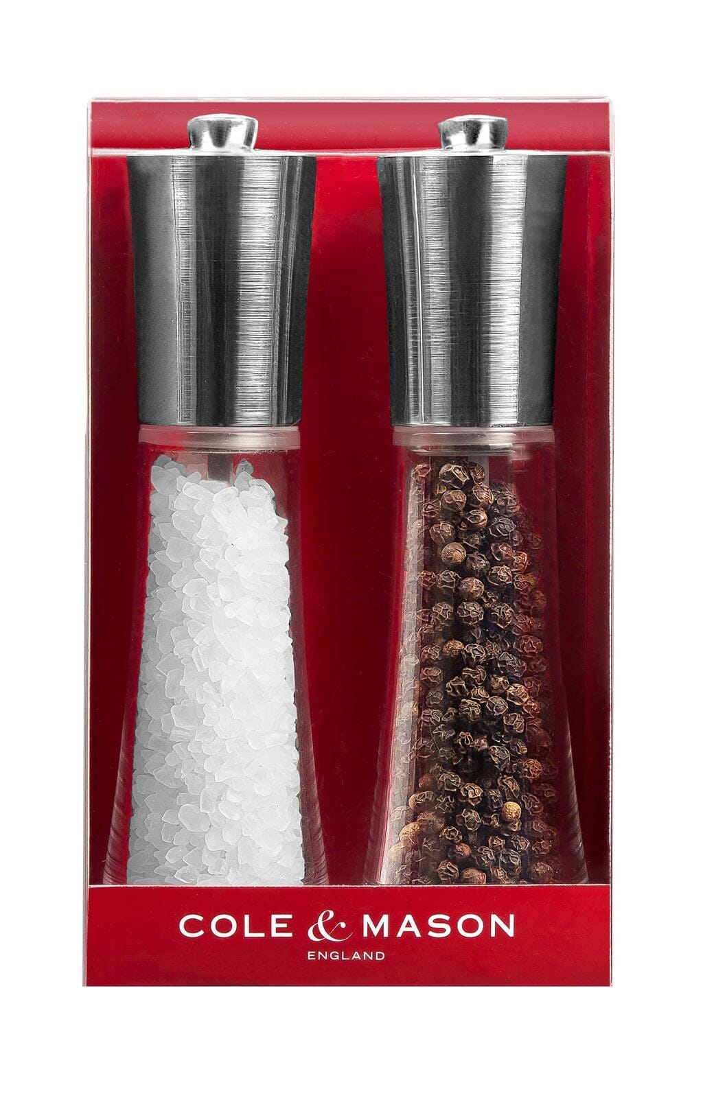 Cole & Mason 16.5cm Style Set Salt & Pepper Mills The Cooks Kitchen Mandurah 