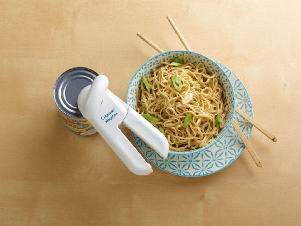 Culinare Magican Can Opener - White Can and Jar Openers The Cooks Kitchen 