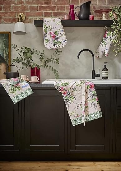Ulster Weaversmadam Butterfly Double Oven Glove Aprons, Mitts & Gloves The Cooks Kitchen 