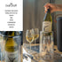 Barcraft Acrylic Double Walled Wine Cooler  Clear