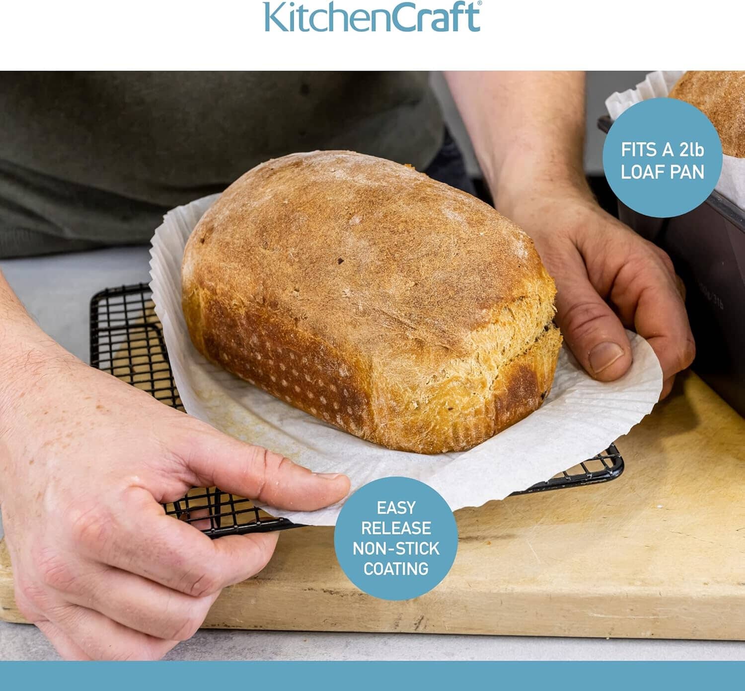 Mastercraft - Loaf Baking Tin Liners Pack Of 40 - 22cm Bakeware Accessories The Cooks Kitchen 