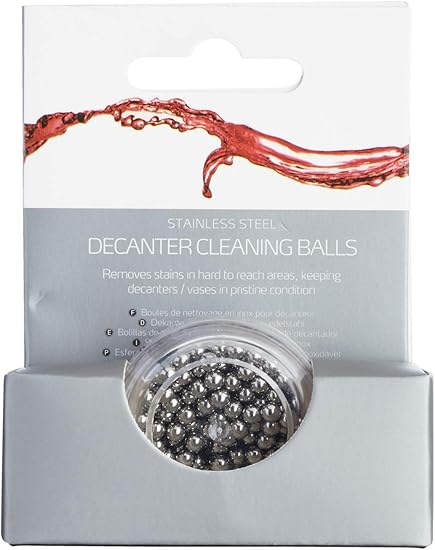 Barcraft Decanter Cleaning Ball Ss