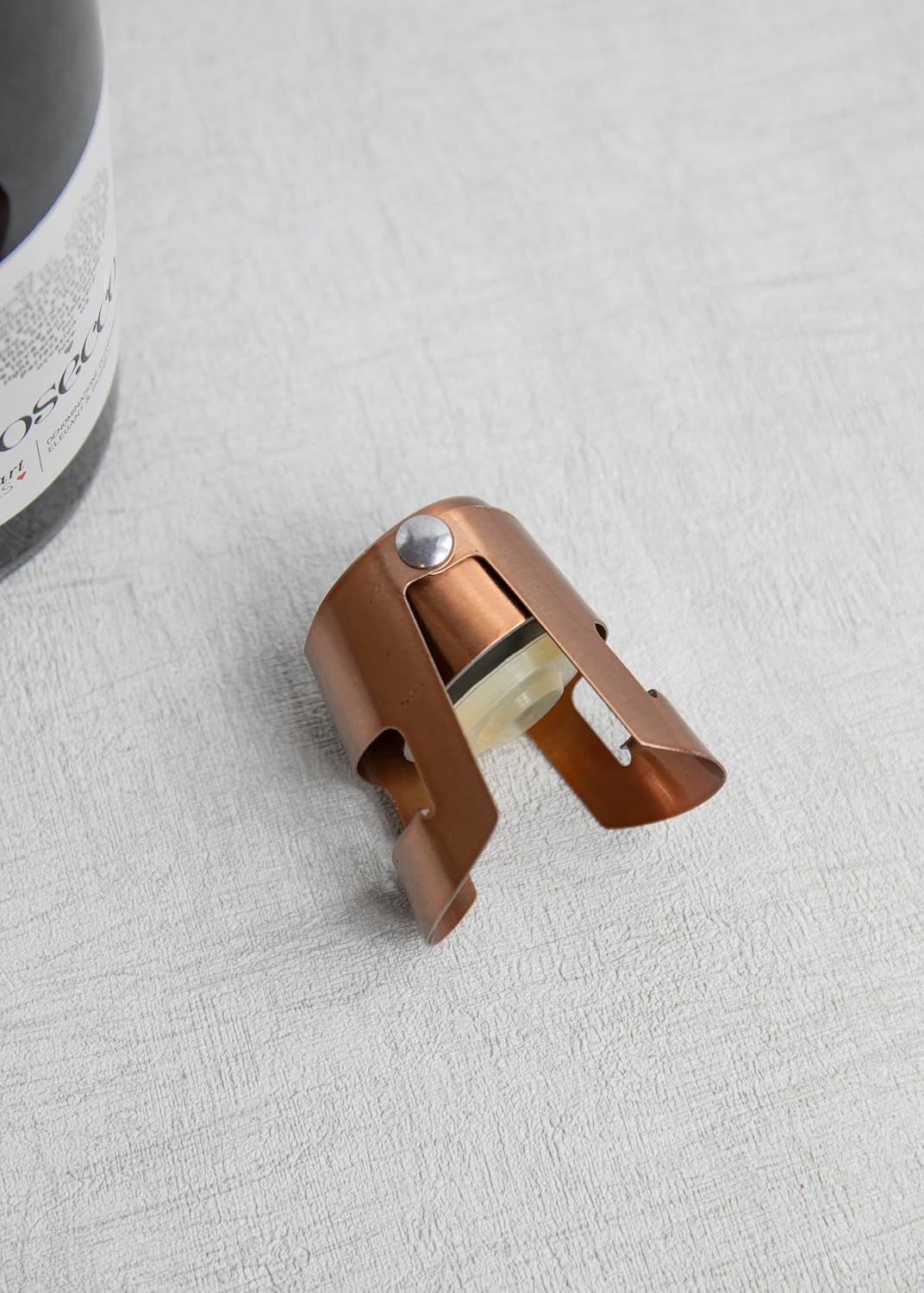 Barcraft Champagne And Sparkling Wine Bottle Stopper - Copper