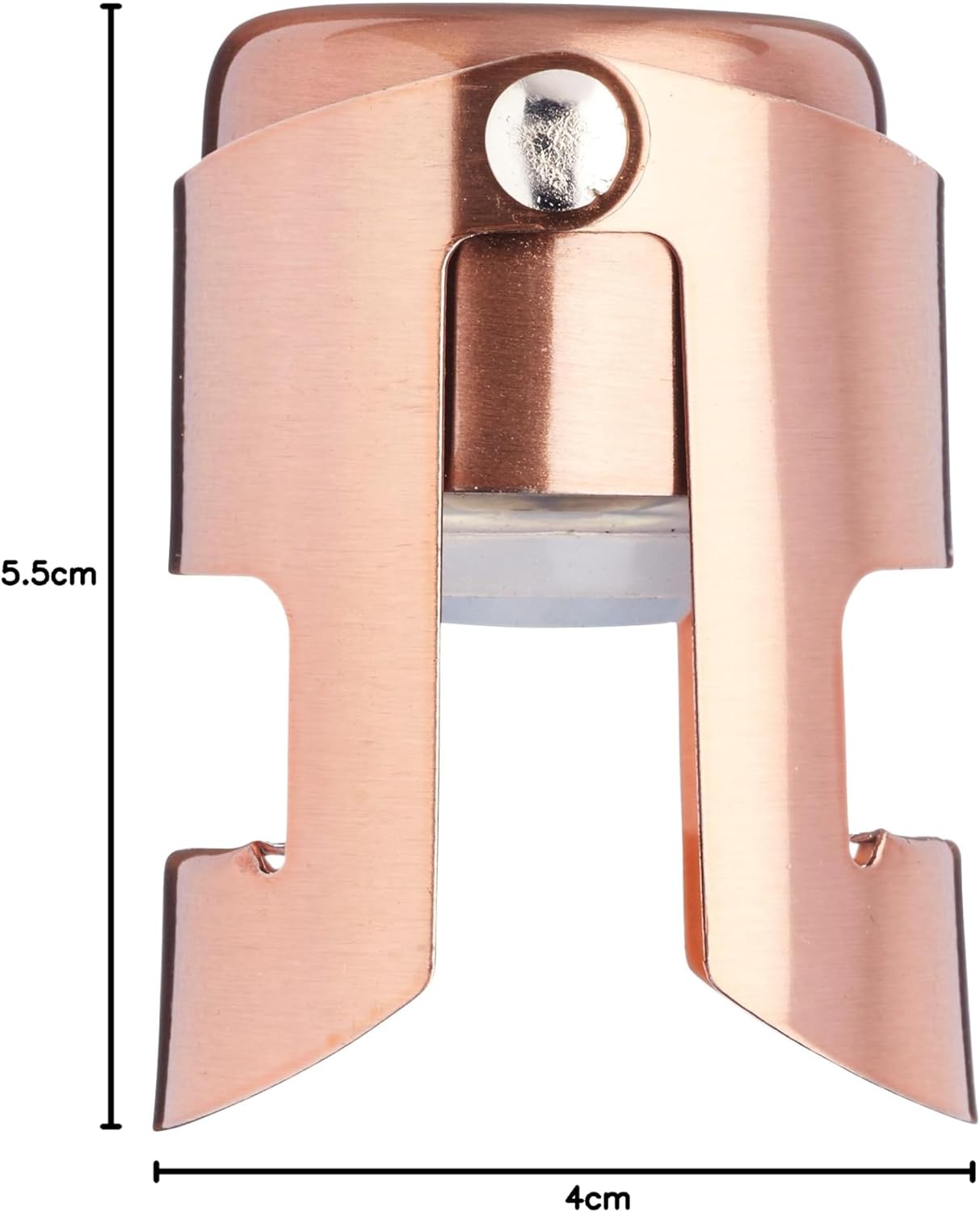 Barcraft Champagne And Sparkling Wine Bottle Stopper - Copper