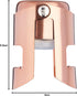 Barcraft Champagne And Sparkling Wine Bottle Stopper - Copper