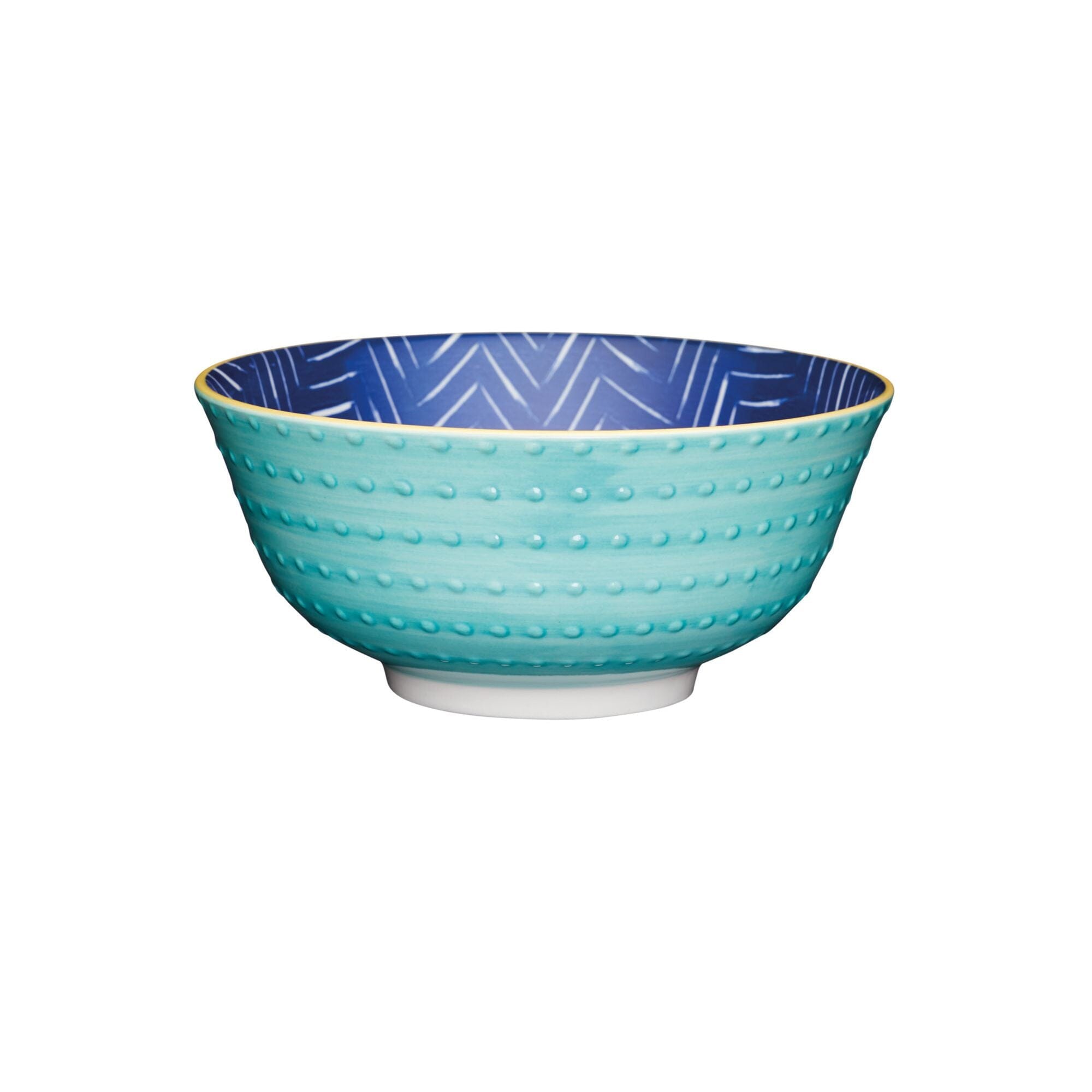 Mikasa Does It All Bowl - Leafy Indigo 15.7cm Bowls The Cooks Kitchen 