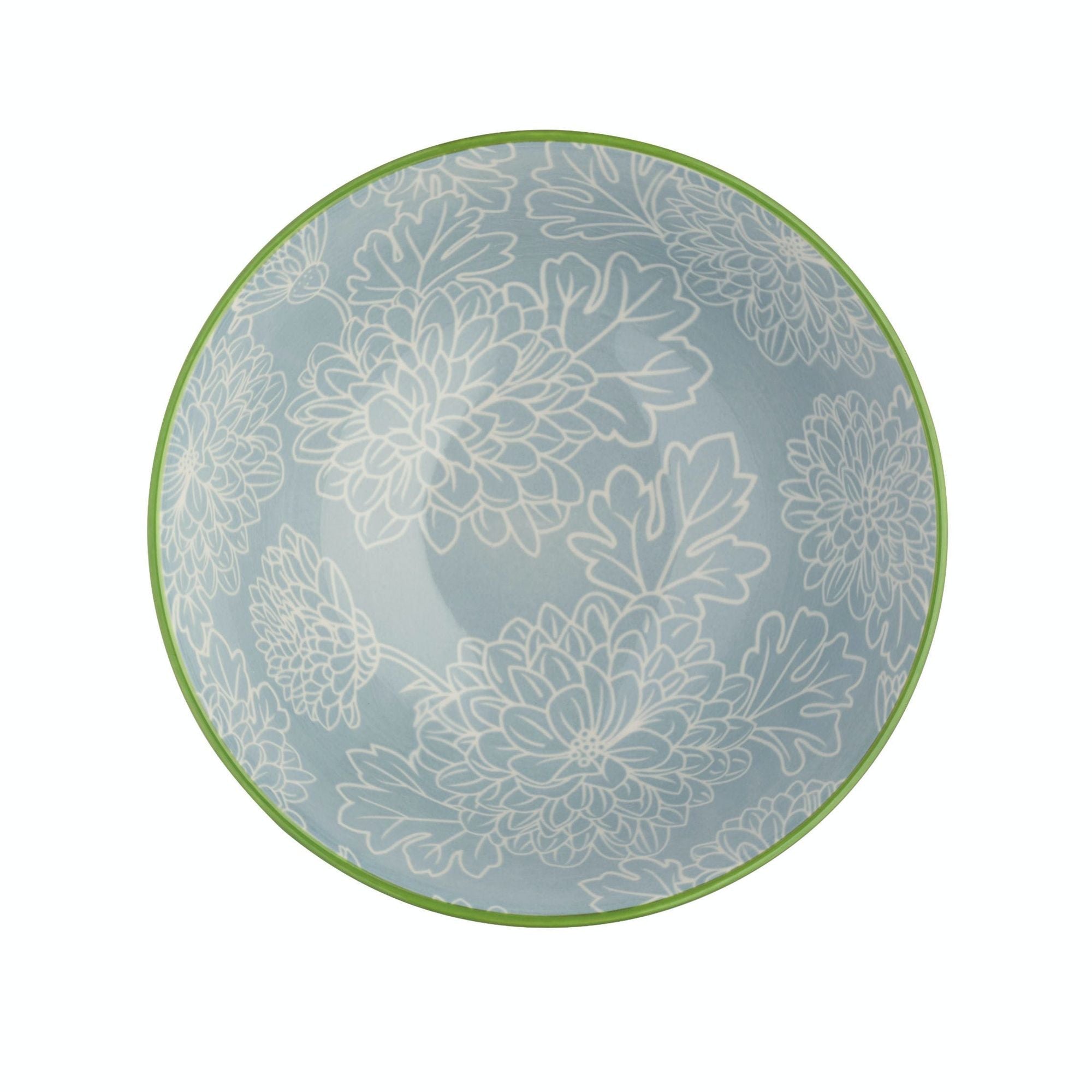Mikasa Does It All Bowl - Grey Floral 15.7cm