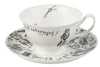 Mikasa X Victoria And Albert Alice In Wonderland Cup And Saucer 210ml