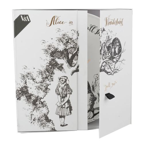 Mikasa X Victoria And Albert Alice In Wonderland Set Of 4 Side Plates