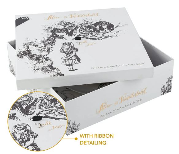 Mikasa X Victoria And Albert Alice In Wonderland 3 Tier Cake Stand