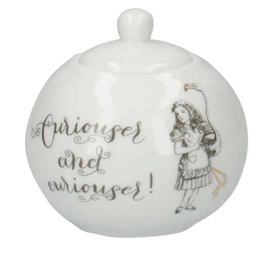 Mikasa X Victoria And Albert Alice In Wonderland Sugar Bowl And Creamer