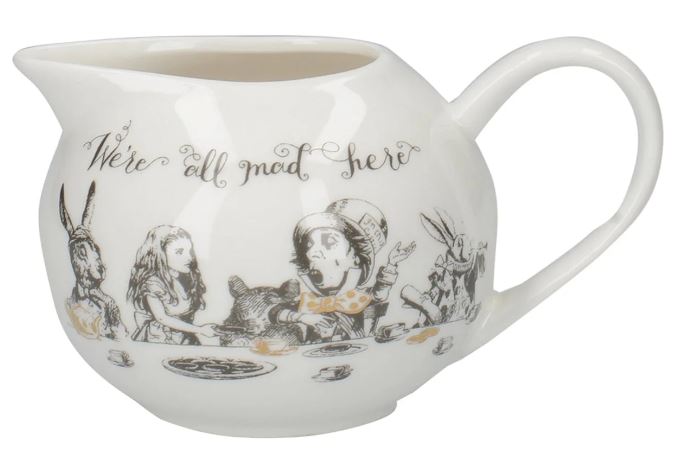 Mikasa X Victoria And Albert Alice In Wonderland Sugar Bowl And Creamer
