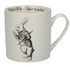 Victoria & Albert Alice In Wonderland Can Mug, White Rabbit, 350ml, Gift Boxed