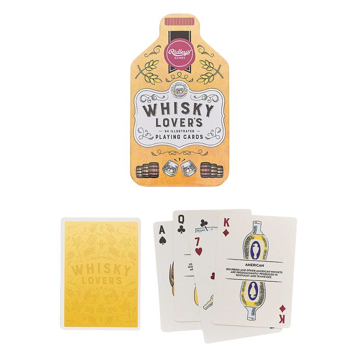 Ridleys Whiskey Lover's Playing Cards