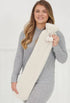Long Hot Water Bottle - Cream Teddy Boucle