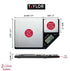 Taylor Pro Plastic Dual Platform Digital Kitchen Scale 5kg/500g