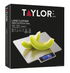 Taylor Pro Large Platform St6ainless Steel Kitchen Scale10kg