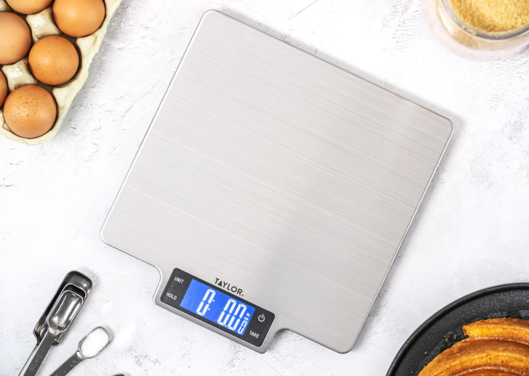 Taylor Pro Large Platform St6ainless Steel Kitchen Scale10kg
