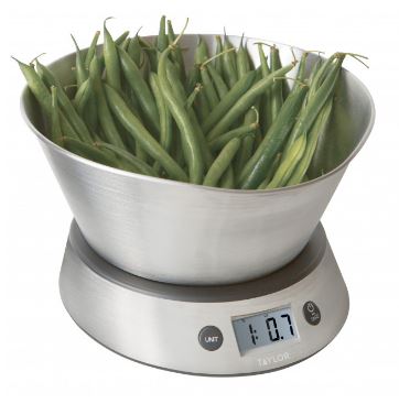 Taylor Pro Scale With Bowl 5kg