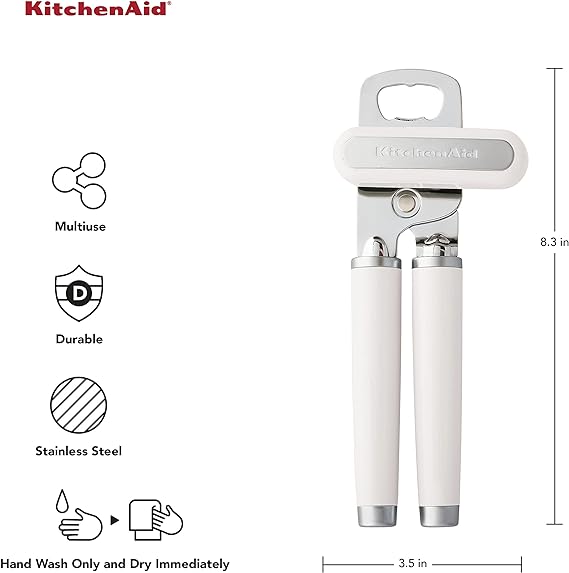 Kitchenaid Classic Can Opener - White