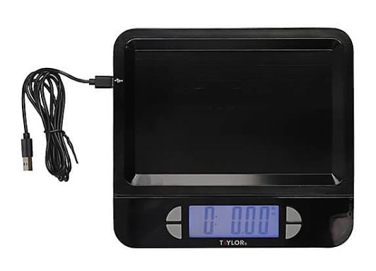 Taylor Digital Usb Rechargeable Kitchen Scale 5kg