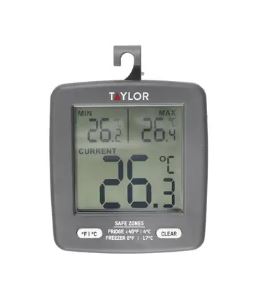 Taylor Digital Fridge Freezer Thermometer
