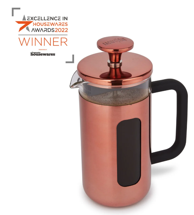 La Cafetiere Pisa 3 Cup Cafetiere - Copper
