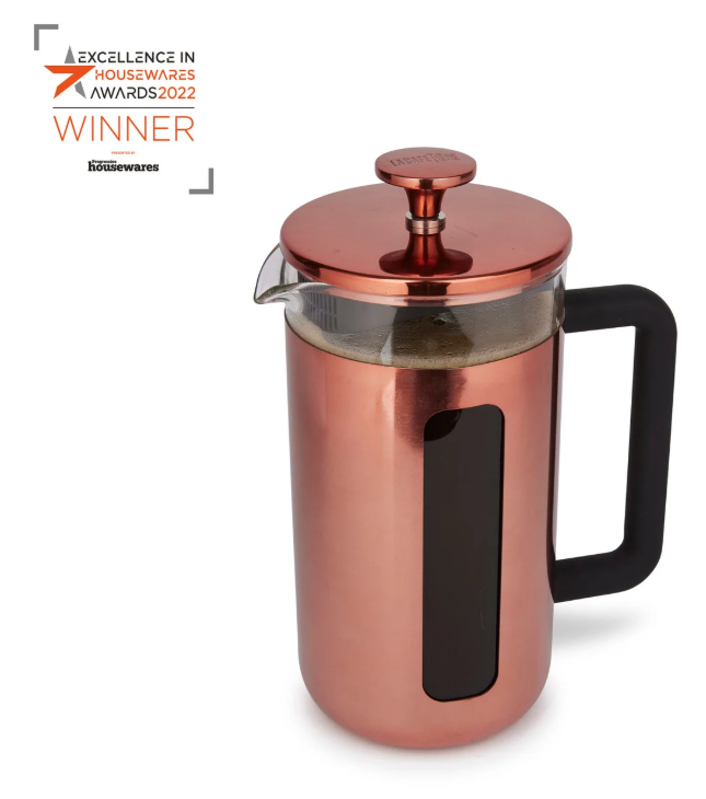 La Cafetiere Pisa 8 Cup Cafetiere - Copper