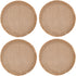 Mikasa Round Placemats Set Of 4 38cm - Hessian