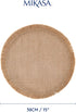 Mikasa Round Placemats Set Of 4 38cm - Hessian