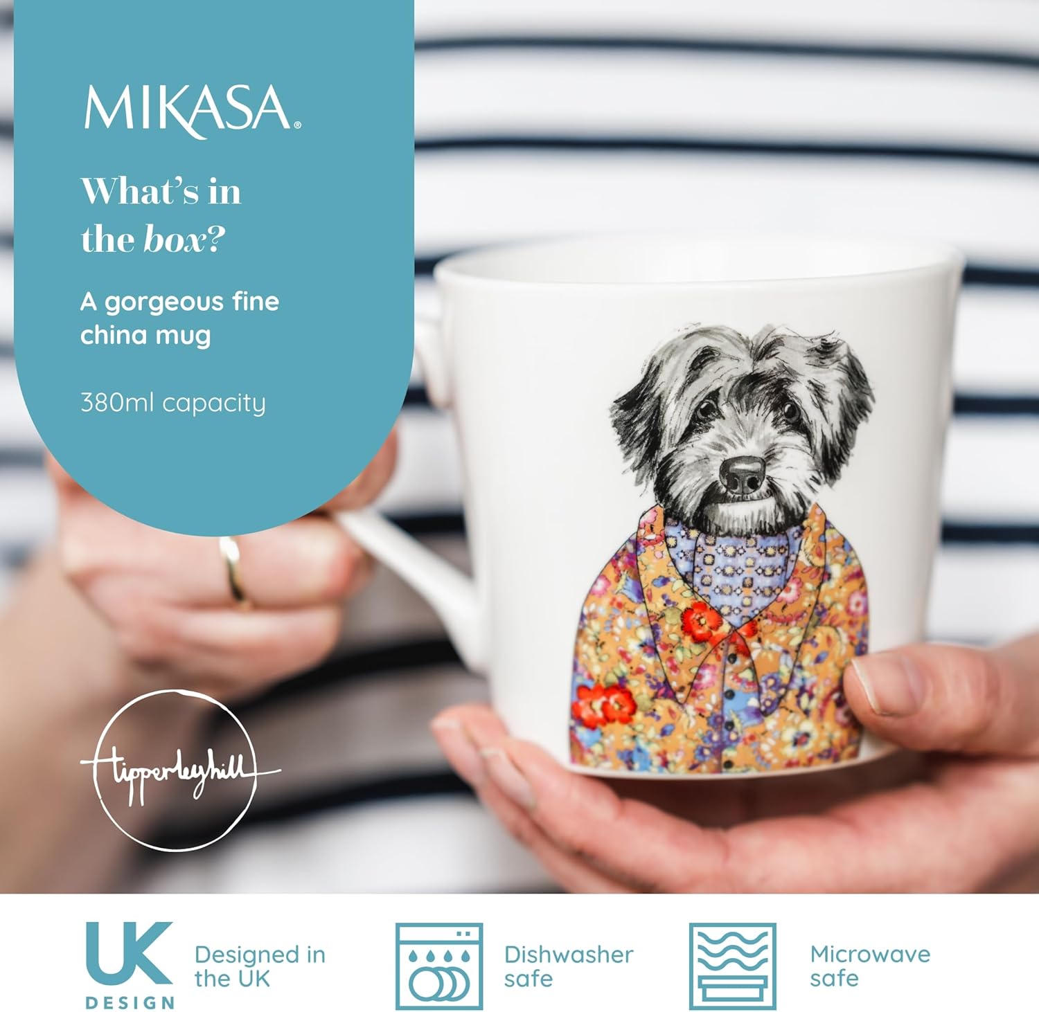 Mikasa Tipperly Hill Mug 380ml - Cockapoo