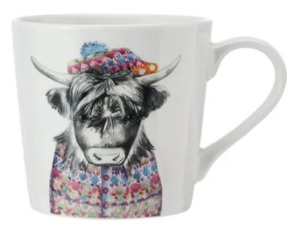 Mikasa Tipperleyhill  380ml Mug - Highland Cow
