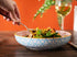 Mikasa Coupe Pasta Dinner Bowl 21cm - Geometric Blue