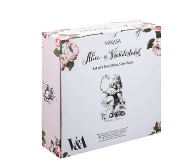 Mikasa V&a Alice 21cm Side Plate Set Of 4