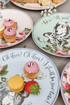 Mikasa V&a Alice 21cm Side Plate Set Of 4