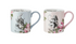 Mikasa V&a Alice His & Hers Mugs Bone China 380ml 2pc