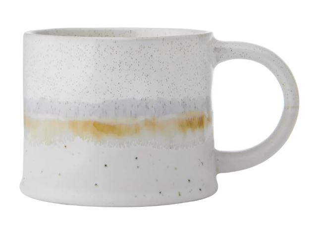 Mikasa Reactive Glaze 450ml Mug - White